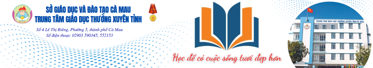 Trung tâm GDTX tỉnh Cà Mau